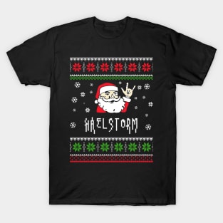 haelstorm santa metal T-Shirt